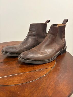 Cole Haan Men’s Brown Leather Chelsea Boots Size 10M C24553